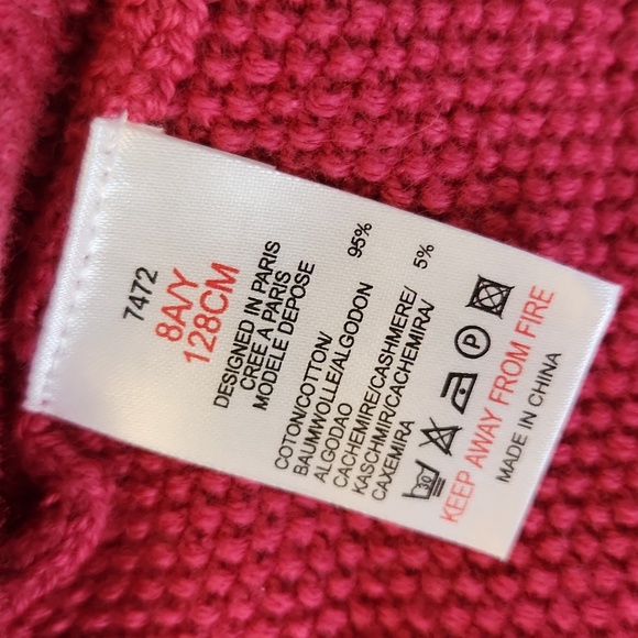 Jacadi Paris Knit Short Sleeve Cardigan - Picture 12 of 12